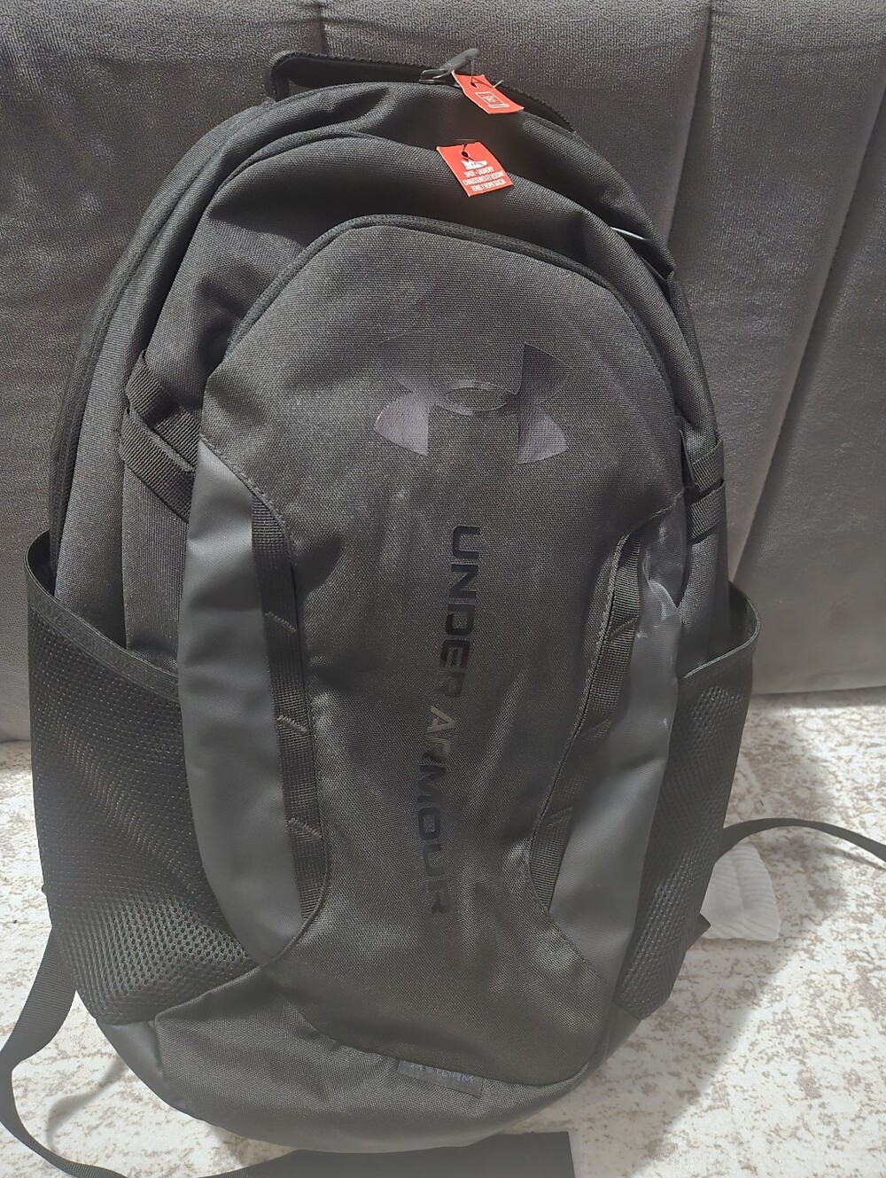 Under Armour Black Men's Utility Backpack with Logo